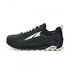 Black Altra OLYMPUS 5 HIKE LOW GTX Men's Trail Running Shoes | Canada-56937