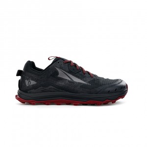 Black / Gray Altra LONE PEAK 6 WIDE Men's Trail Running Shoes | Canada-96704