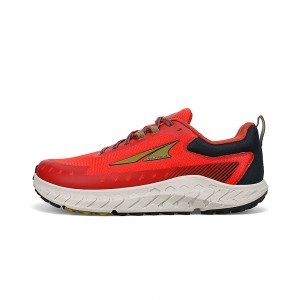 Black / Red Altra OUTROAD 2 Men's Road Running Shoes | Canada-56380