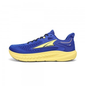 Blue / Yellow Altra TORIN 7 Men's Road Running Shoes | Canada-30569