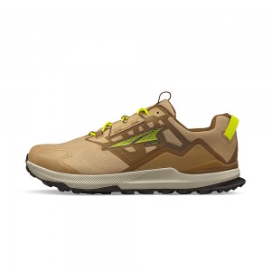 Brown Altra LONE PEAK ALL-WTHR LOW 2 Men's Trail Running Shoes | Canada-41908