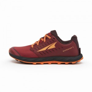 Burgundy Altra SUPERIOR 5 Women's Road Running Shoes | Canada-56807