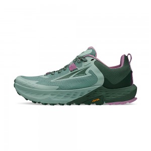 Green Altra TIMP 5 Women's Trail Running Shoes | Canada-82954