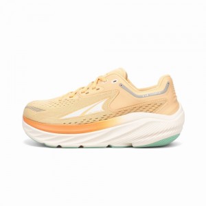 Green / Orange Altra VIA OLYMPUS Women's Road Running Shoes | Canada-82364