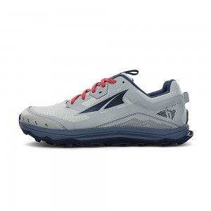 Grey Navy Altra LONE PEAK 6 Men's Trail Running Shoes | Canada-20456