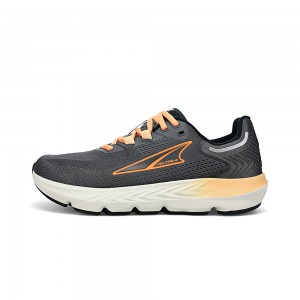 Grey / Orange Altra PROVISION 7 Women's Road Running Shoes | Canada-13479