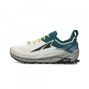 Grey / Turquoise Altra OLYMPUS 5 Men's Trail Running Shoes | Canada-04632