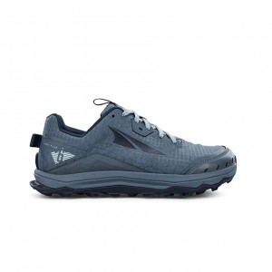 Navy / Light Blue Altra LONE PEAK 6 WIDE Women's Trail Running Shoes | Canada-17064