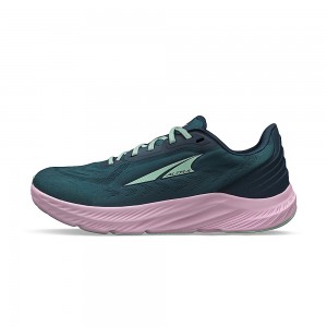 Navy / Pink Altra RIVERA 4 Women's Road Running Shoes | Canada-68315