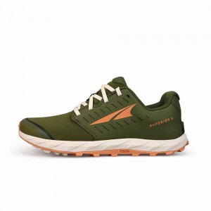 Olive Altra SUPERIOR 5 Women's Road Running Shoes | Canada-29863