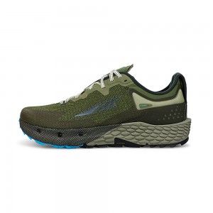 Olive Altra TIMP 4 Men's Trail Running Shoes | Canada-53729