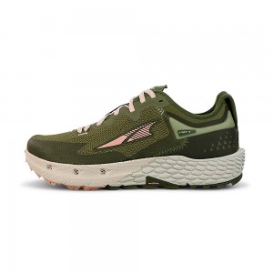 Olive Altra TIMP 4 Women's Trail Running Shoes | Canada-35420