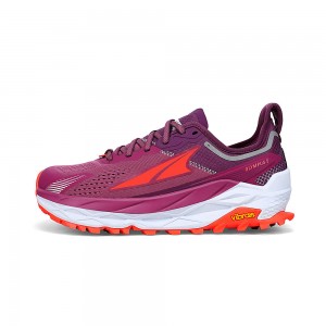 Purple / Orange Altra OLYMPUS 5 Women's Trail Running Shoes | Canada-35807