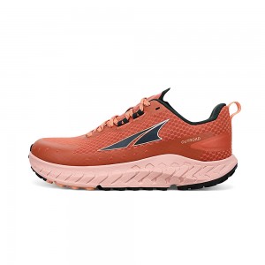 Red / Orange Altra OUTROAD Women's Trail Running Shoes | Canada-45019