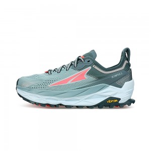 Turquoise Altra OLYMPUS 5 Women's Trail Running Shoes | Canada-14095