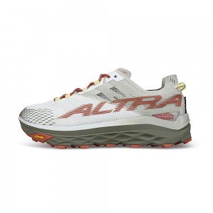 White Altra MONT BLANC Women's Trail Running Shoes | Canada-43851