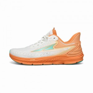 White / Orange Altra TORIN 6 Women's Road Running Shoes | Canada-31856