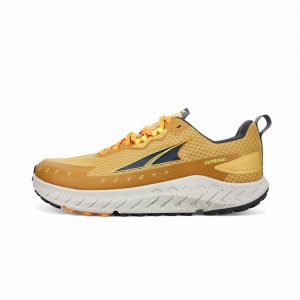 Yellow Altra OUTROAD Men's Trail Running Shoes | Canada-16702