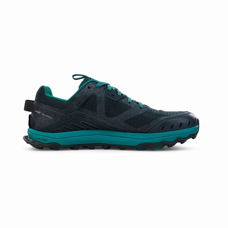 Black Green Altra LONE PEAK 6 Women's Trail Running Shoes | Canada-41962