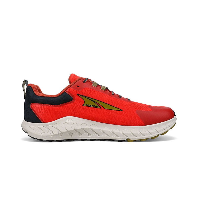 Black / Red Altra OUTROAD 2 Men's Road Running Shoes | Canada-56380