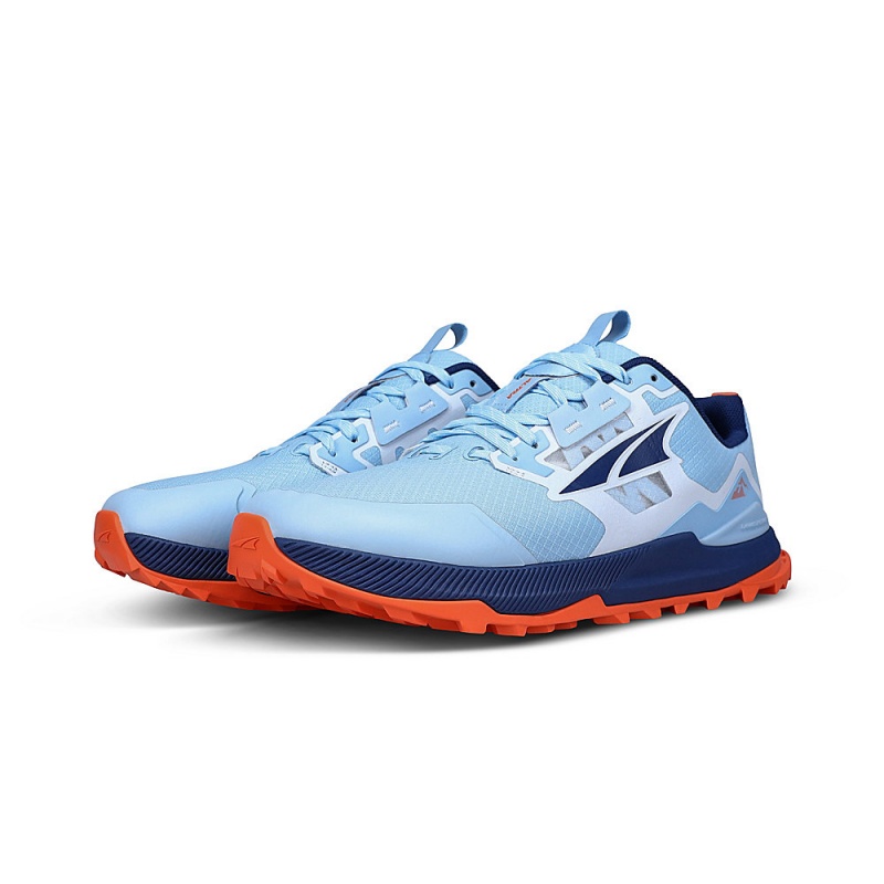 Blue / Orange Altra LONE PEAK 7 Women's Trail Running Shoes | Canada-80296