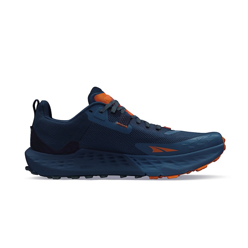 Blue / Orange Altra TIMP 5 Men's Trail Running Shoes | Canada-78562