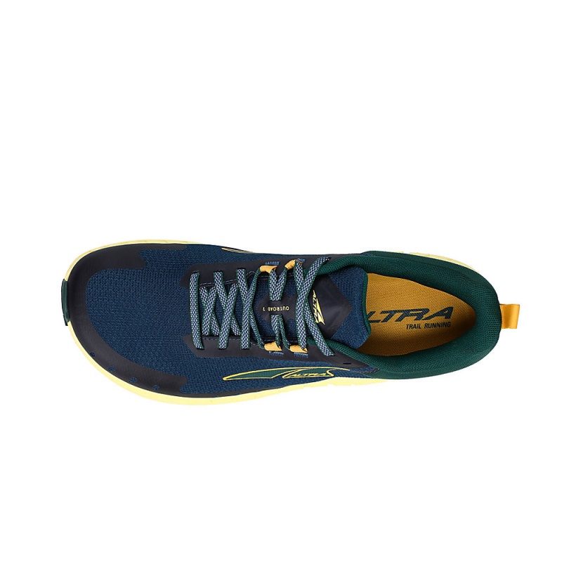 Blue / Yellow Altra OUTROAD 2 Men's Trail Running Shoes | Canada-41937