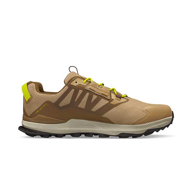 Brown Altra LONE PEAK ALL-WTHR LOW 2 Men's Trail Running Shoes | Canada-41908