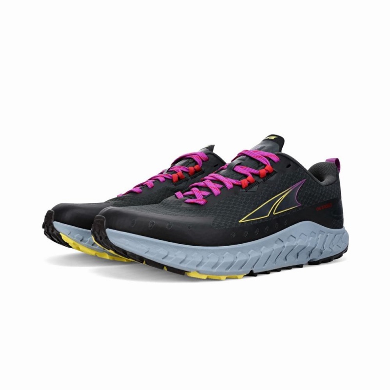 Dark Gray/Blue Altra OUTROAD Women's Trail Running Shoes | Canada-38924