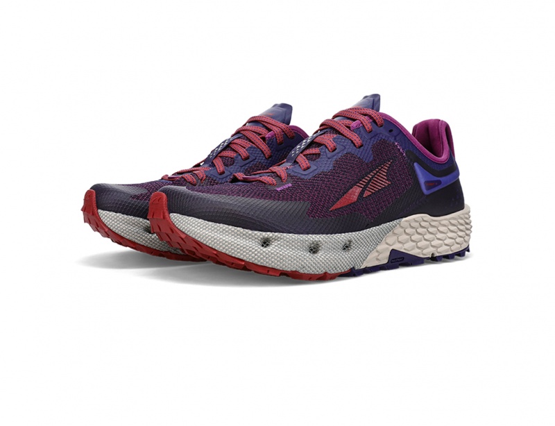 Dark Purple Altra TIMP 4 Women's Trail Running Shoes | Canada-35726