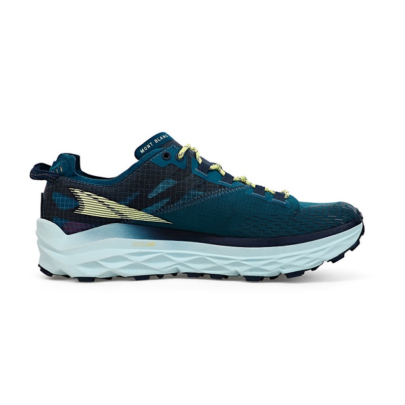 Deep Blue Altra MONT BLANC Women's Trail Running Shoes | Canada-59432