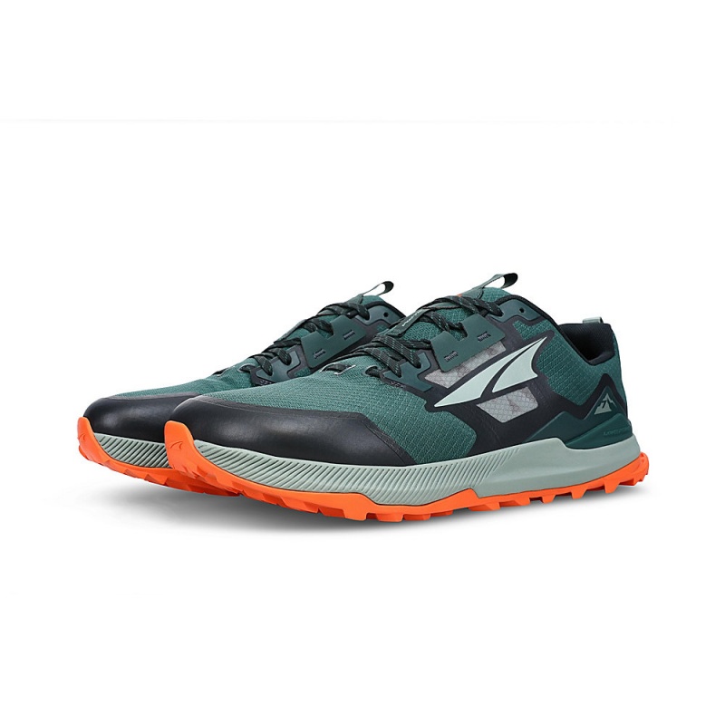 Green Altra LONE PEAK 7 Men's Trail Running Shoes | Canada-42196