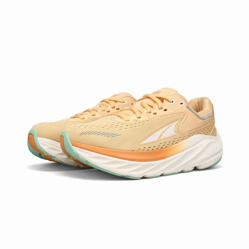 Green / Orange Altra VIA OLYMPUS Women's Road Running Shoes | Canada-82364