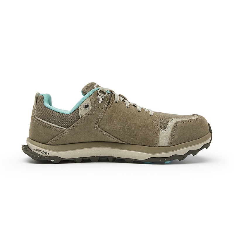 Grey Brown Altra LP ALPINE Women's Trail Running Shoes | Canada-39476