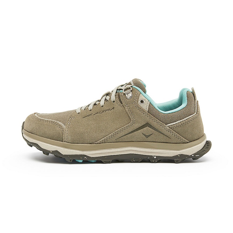 Grey Brown Altra LP ALPINE Women\'s Trail Running Shoes | Canada-39476