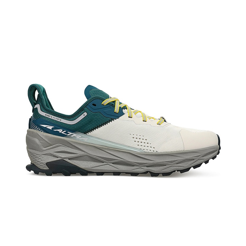 Grey / Turquoise Altra OLYMPUS 5 Men's Trail Running Shoes | Canada-04632