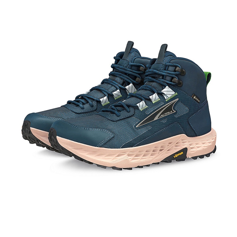 Navy Altra TIMP HIKER GTX Women's Trail Running Shoes | Canada-24589