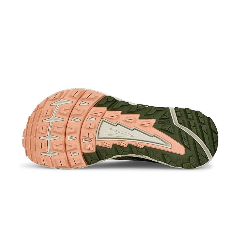 Olive Altra TIMP 4 Women's Trail Running Shoes | Canada-35420