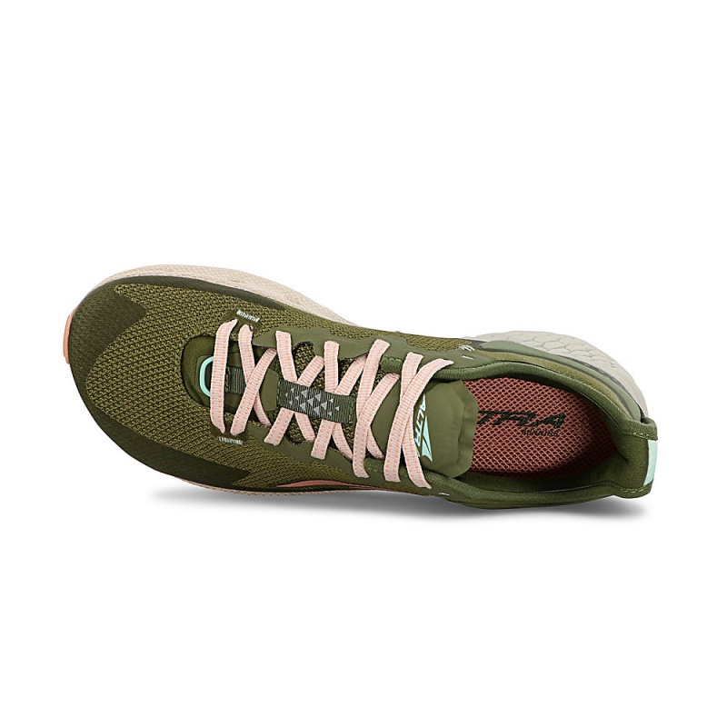 Olive Altra TIMP 4 Women's Trail Running Shoes | Canada-35420