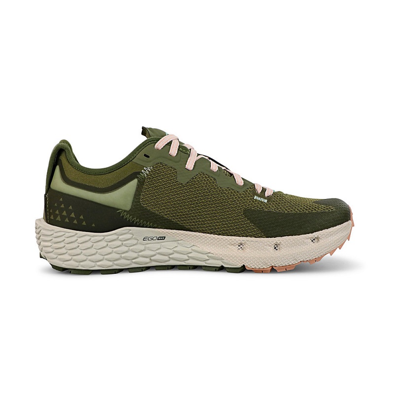 Olive Altra TIMP 4 Women's Trail Running Shoes | Canada-35420