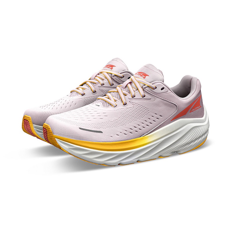 Pink / Orange Altra VIA OLYMPUS 2 Women's Road Running Shoes | Canada-46237