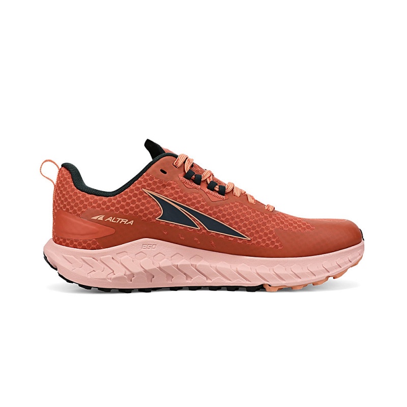 Red / Orange Altra OUTROAD Women's Trail Running Shoes | Canada-45019