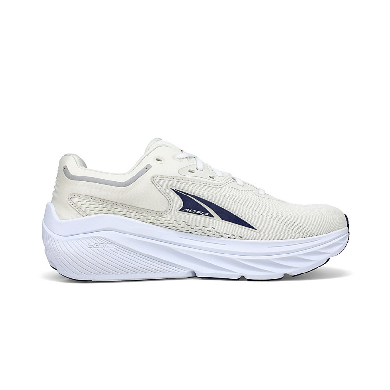 White / Blue Altra VIA OLYMPUS Women's Road Running Shoes | Canada-82397